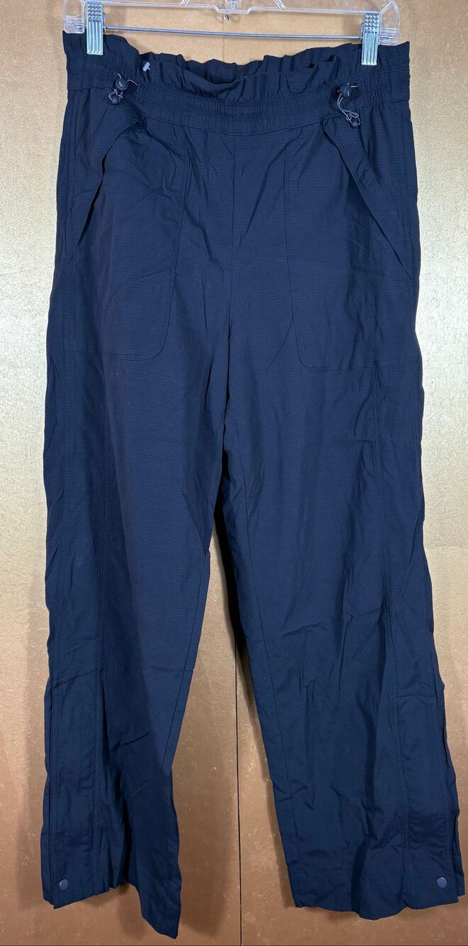 Athleta trekkie drawstring waist parachute pants size 8
